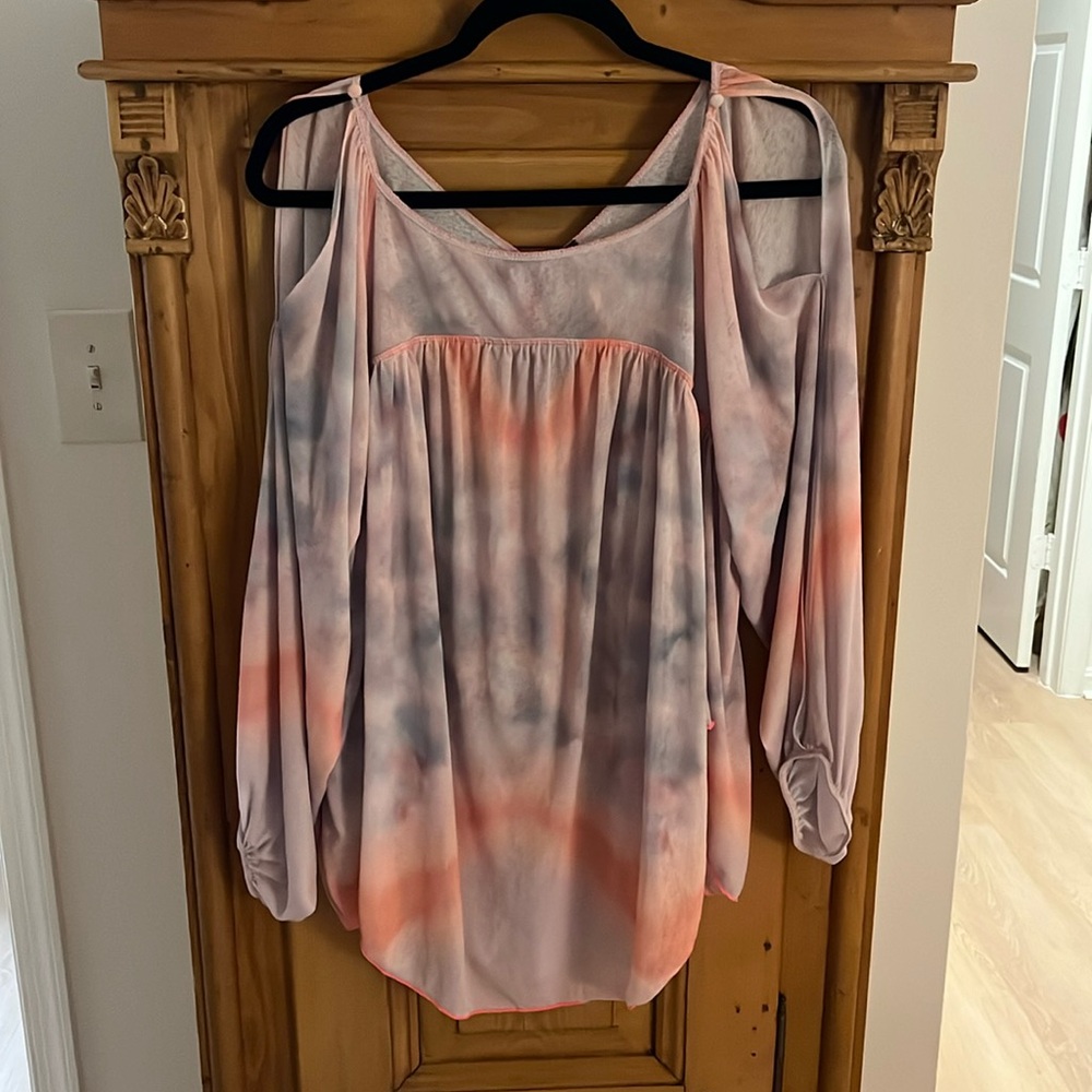 Free people colorful tunic